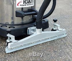Kiam KV100-3F 3600W Wet Dry Warehouse Workshop Vacuum Cleaner Floor Squeegee