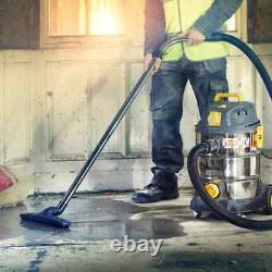 L Class 110V Vacuum Cleaner 30L Wet & Dry Industrial with 110V PTO Vacmaster