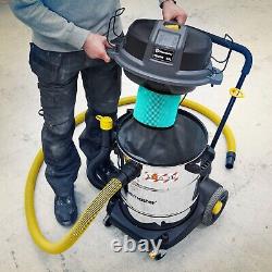 L Class Dust Extraction Wet & Dry Vacuum Cleaner Large Tank 50L 1600W Vacmaster