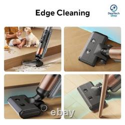 Laresar M3 Cordless Wet Dry Vacuum Cleaner 55min Self-Cleaning Floor Washer UK