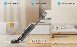 Laresar M3 Cordless Wet Dry Vacuum Cleaner Mop, Edge Cleaning 55min Auto Suction