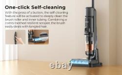 Laresar M3 Cordless Wet Dry Vacuum Cleaner Mop, Edge Cleaning 55min Auto Suction