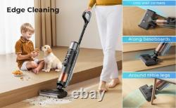 Laresar M3 Cordless Wet Dry Vacuum Cleaner Mop, Edge Cleaning 55min Auto Suction
