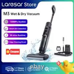 Laresar M3 Cordless Wet Dry Vacuum Mop 55min Self Clean Smart Floor Washer
