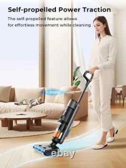 Laresar M3 Cordless Wet Dry Vacuum Mop 55min Self Clean Smart Floor Washer
