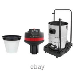 MAXBLAST Industrial Wet & Dry Vacuum Cleaner & Attachments, Customer Return LN