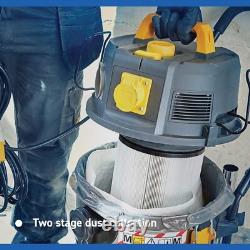 M Class Dust Extractor Industrial Wet & Dry Vacuum Cleaner 38L 110V Vacmaster