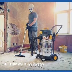 M Class Dust Extractor Industrial Wet & Dry Vacuum Cleaner 38L 110V Vacmaster