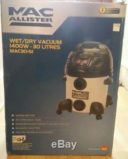 Mac Allister Corded Bagged Wet & Dry Vacuum Cleaner Mac30-sivc