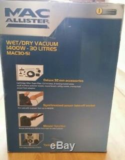 Mac Allister Corded Bagged Wet & Dry Vacuum Cleaner Mac30-sivc