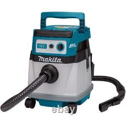 Makita DVC155LZX2 Twin 18v 36v Brushless Wet Dry Vacuum Cleaner LXT L-Class 15L