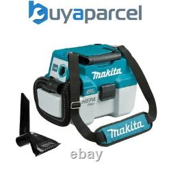 Makita DVC750LZX1 18V Brushless Wet & Dry Vacuum Cleaner LXT L-Class + Strap