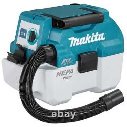 Makita DVC750LZX1 18V Brushless Wet & Dry Vacuum Cleaner LXT L-Class + Strap