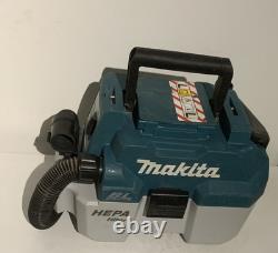 Makita DVC750LZ 18V Brushless Wet & Dry Vacuum Cleaner LXT L-Class Low Noise