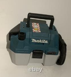 Makita DVC750LZ 18V Brushless Wet & Dry Vacuum Cleaner LXT L-Class Low Noise