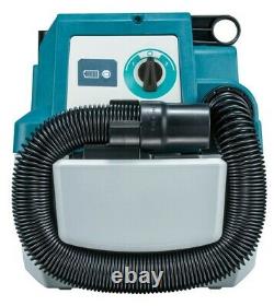 Makita DVC750LZ 18V Brushless Wet & Dry Vacuum Cleaner LXT L-Class Low Noise