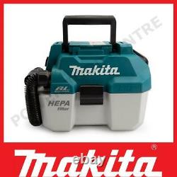 Makita DVC750LZ 18V Cordless L-Class Wet/Dry Vacuum Cleaner Brushless Body Only