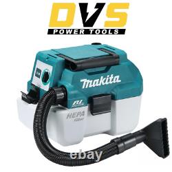 Makita DVC750LZ 18v LXT BL 7.5L L-Class Wet/Dry Vacuum Cleaner Body Only