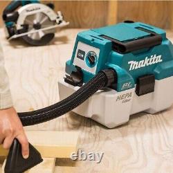 Makita DVC750LZ 18v LXT BL 7.5L L-Class Wet/Dry Vacuum Cleaner Body Only