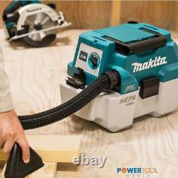 Makita DVC750LZ 18v LXT BL 7.5L L-Class Wet/Dry Vacuum Cleaner Body Only