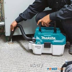 Makita DVC750LZ 18v LXT BL 7.5L L-Class Wet/Dry Vacuum Cleaner Body Only