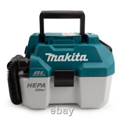 Makita DVC750LZ 18v LXT Brushless 7.5L L-Class Wet/Dry Vacuum Cleaner Body Only