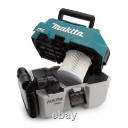 Makita DVC750LZ 18v LXT Brushless 7.5L L-Class Wet/Dry Vacuum Cleaner Body Only