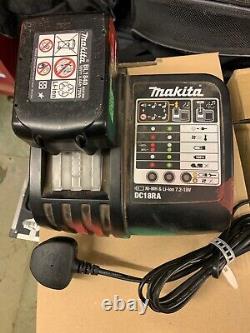 Makita DVC750L cordless portable wet & dry vacuum cleaner excellent used condi