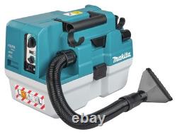 Makita VC013GLZ03 40V Max XGT 7.5L AWS Wet & Dry Dust Extractor/Vacuum Cleaner