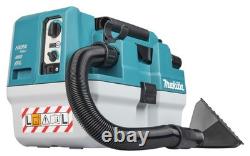 Makita VC013GLZ03 40V Max XGT 7.5L AWS Wet & Dry Dust Extractor/Vacuum Cleaner