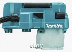 Makita VC013GLZ03 40V Max XGT 7.5L AWS Wet & Dry Dust Extractor/Vacuum Cleaner