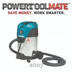 Makita VC3011L 240V 20L Wet and Dry L Class Dust Extractor/Vacuum Cleaner