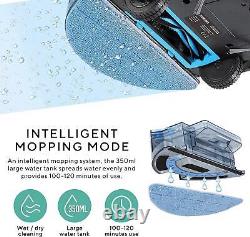 Maxcom MH12 Clear Vision Robot Hoover Vacuum Cleaner With Mop Wet & Dry 1800Pa