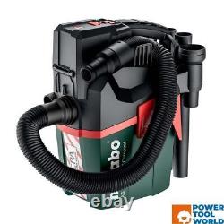 Metabo AS 18 HEPA PC Compact Cordless Wet & Dry Vacuum Cleaner 6L Body Only