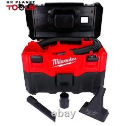 Milwaukee M18VC2-0 18V 2nd Generation Wet & Dry Vacuum Cleaner Bare Unit