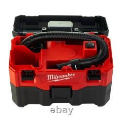 Milwaukee M18VC2 18V Cordless Wet Dry Vacuum Cleaner 9L Tank Portable Hoover New