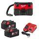 Milwaukee M18VC2-502 18v Wet/Dry Vacuum Cleaner, x2 5Ah Batteries & Charger