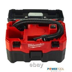 Milwaukee M18 VC2-0 18v Wet & Dry Vacuum Cleaner Body Only