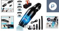 Mini Wet & Dry Cordless Vacuum Cleaner with HEPA Filter Perfect for Any Space