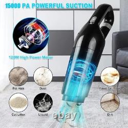 Mini Wet & Dry Cordless Vacuum Cleaner with HEPA Filter Perfect for Any Space