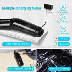 Mini Wet & Dry Cordless Vacuum Cleaner with HEPA Filter Perfect for Any Space