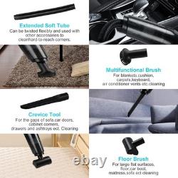 Mini Wet & Dry Cordless Vacuum Cleaner with HEPA Filter Perfect for Any Space