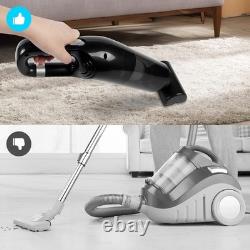 Mini Wet & Dry Cordless Vacuum Cleaner with HEPA Filter Perfect for Any Space