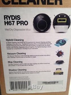 Moneual RYDIS H67 Pro RoboVacMop Hybrid Robot Vacuum Cleaner Dry/Wet Mop