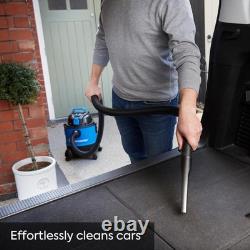 Multi 20L Wet & Dry Vacuum Cleaner 1250W Garage, Car, DIY, Power Tool Output
