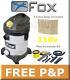 NEW FOX 30Ltr 110v Wet/Dry Hoover/Vacuum/Vac Cleaner+Accessory Kit+Bags F50-800