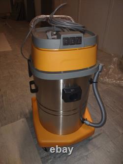 NEW Industrial Vacuum Cleaner 60L Wet & Dry 220V 3600W Steel Commercial Hoover