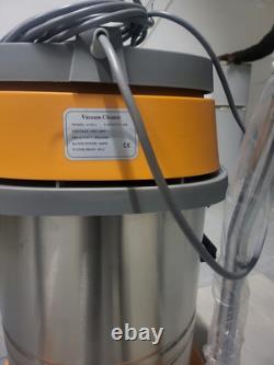 NEW Industrial Vacuum Cleaner 60L Wet & Dry 220V 3600W Steel Commercial Hoover