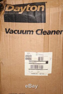 NOS NEW Dayton Single Stage Wet/Dry Vacuum Cleaner 6 HP 25 Gallon 6Z095B
