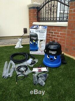 NUMATIC Henry Wash HWV 370 Cylinder Wet & Dry Vacuum Cleaner Blue Incomplete